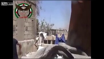Özgür Suriye Ordusu militanının ölümden döndüğü an