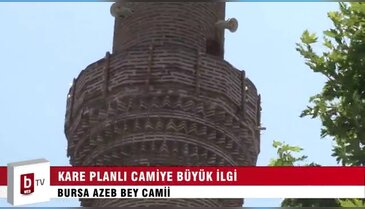 Kare camiye büyük ilgi -  ÖZEL HABER