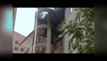 Buzdolabı bomba gibi patladı