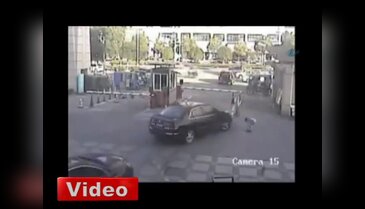 Otomobil çocuğu böyle ezdi