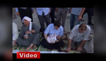 Konteyner kentteki ilk bebek "Hamza Tayyip"