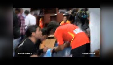 Ortega, Messi'den imza isteyince