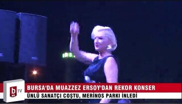 Bursa’da Muazzey Ersoy’dan rekor konser
