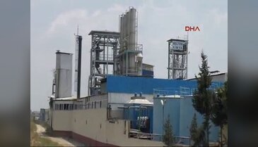 Kimya fabrikasında patlama