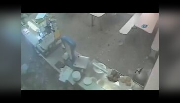 Kafenin kazanı böyle patladı