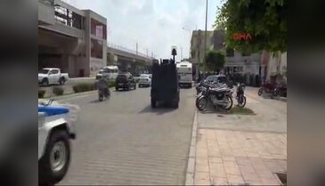 TOMA ve zırhlı araçlarla elektrik denetimi!
