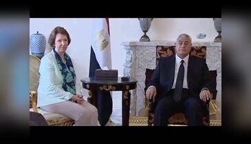 Catherine Ashton Kahire'de