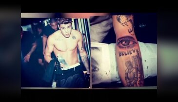 Justin Bieber'dan annesine dövme jesti