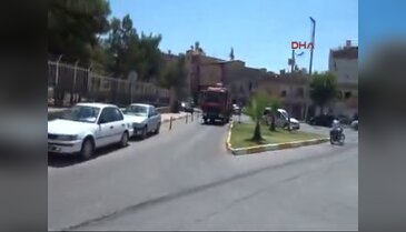 Cezaevinde yangın alarmı
