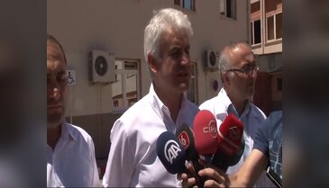 Şahin'dan kaza yapan cezaevi müdürüne ziyaret