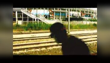 Tren altında ölümle dans