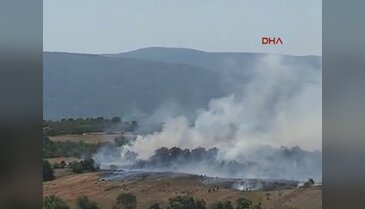 Bir yangın haberi de Bursa'dan