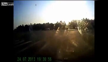 Alkollü motosiklet sürücüsü bu kazadan sağ kurtuldu