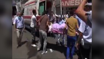 Diyarbakır'da hastane yangını: Yaralılar var