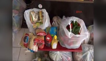 160 ihtiyaç sahibi aileye ramazan yardımı