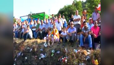 Bu turnuva başka! Kazanan koyunu götürdü