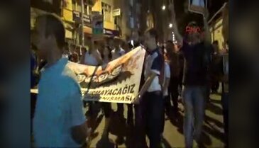 Hatay'da gergin gece