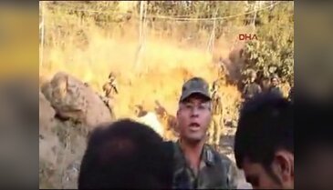 Ailelerden tugay önünde basın açıklaması