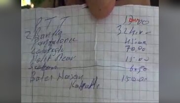 Borç listesi bıraktı, öldü