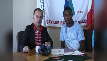Çaykur Rizespor'a Nijeryalı stoper