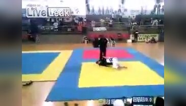 Jiu Jitsu karşılaşmasında ölümcül son