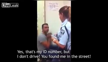 Arap genç tutuklanınca kendini yaraladı