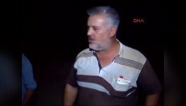 Köpeğe çarpmamak için...