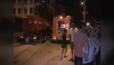 Antalya'da korkutan patlama