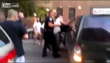 New York sokaklarında hırsız-polis kovalamacası