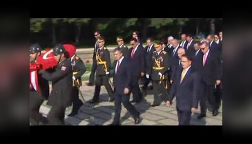 Anıtkabir'de 30 Ağustos töreni