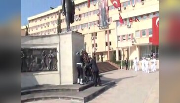 Trabzon'da sönük tören