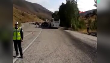 Katliam gibi kaza!
