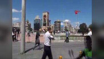 Taksim Meydanı trafiğe kapatıldı