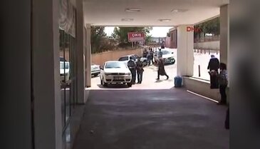 Hastane otoparkında  hırsızlık