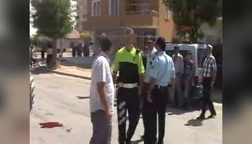 Bisiklete binerken traktör çarptı