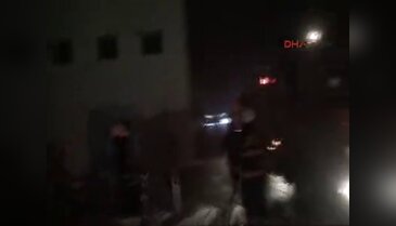 Hastanede tatbikat değil, gerçek yangın