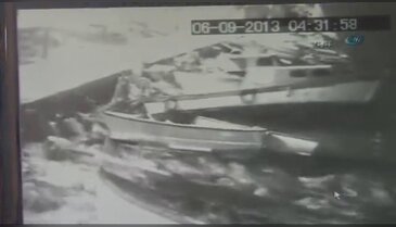 İstanbul'da gemi kazası