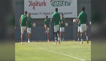 Bursaspor'da Beşiktaş maçı hazırlıkları sürüyor