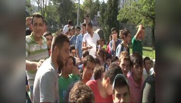 Bursa’da Beşiktaş maçı bileti izdihamı