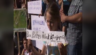 Çevreyi kirleten boyahane köylüleri ayaklandırdı