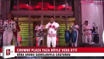 Crowne Plaza yaza böyle veda etti