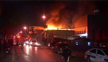 İstanbul’da korkutan yangın