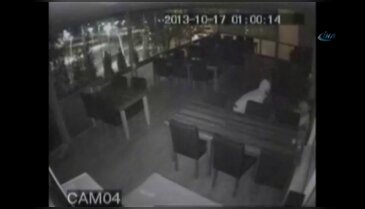 Bayram hırsızları kamerada