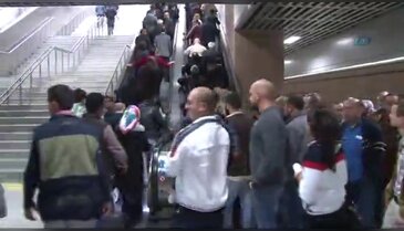 İşte ilk hizmet gününde Marmaray