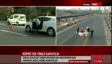 Canlı yayında şaşırtan hamle