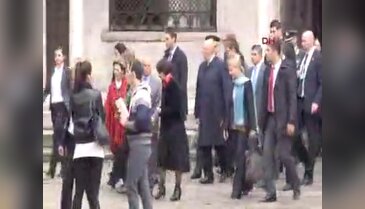Norveç Kralı ve eşi Ayasofya'yı gezdi