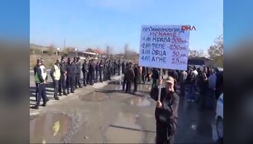 Bulgar polisinden hayvancılık yapanlara sert müdahale