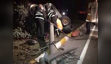 Mustafakemalpaşa'da 2 gencin öldüğü kazada can pazarı