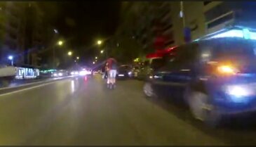Trafikte tehlikeli yolculuk