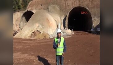 Bartın ile Kurucaşile arasındaki iki tünel tamamlandı